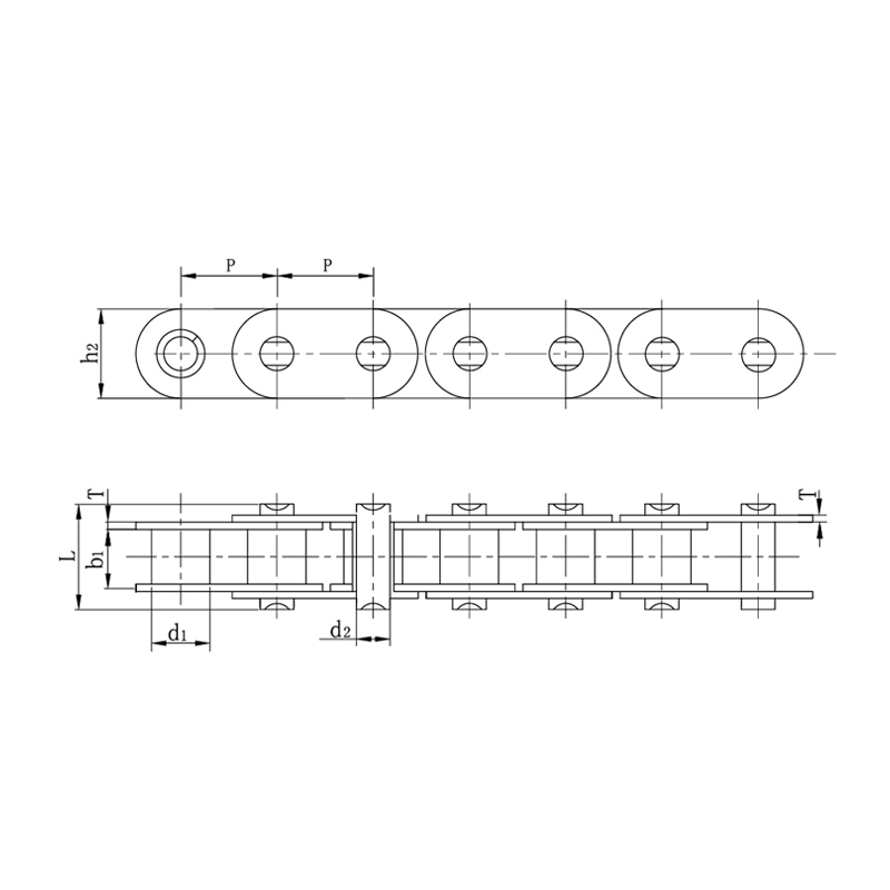 سلاسل توقيت محرك السيارة القابلة للتخصيص لمقاومة الصدمات