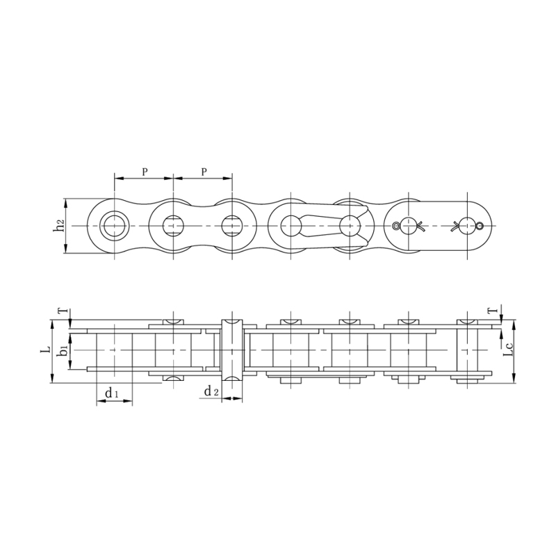 سلاسل الأسطوانة من النوع الثقيل