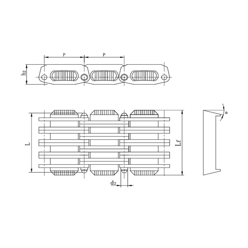 PIV سلاسل ذات سرعة متغيرة بشكل لا نهائي مع أوراق منزلقة