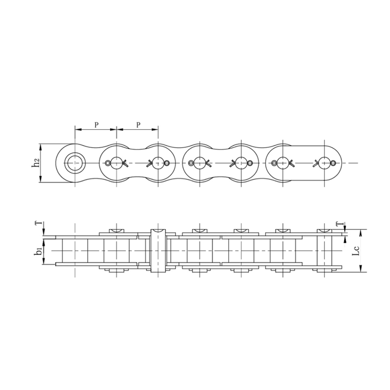 سلاسل الأسطوانة من النوع الثقيل من النوع الثقيل