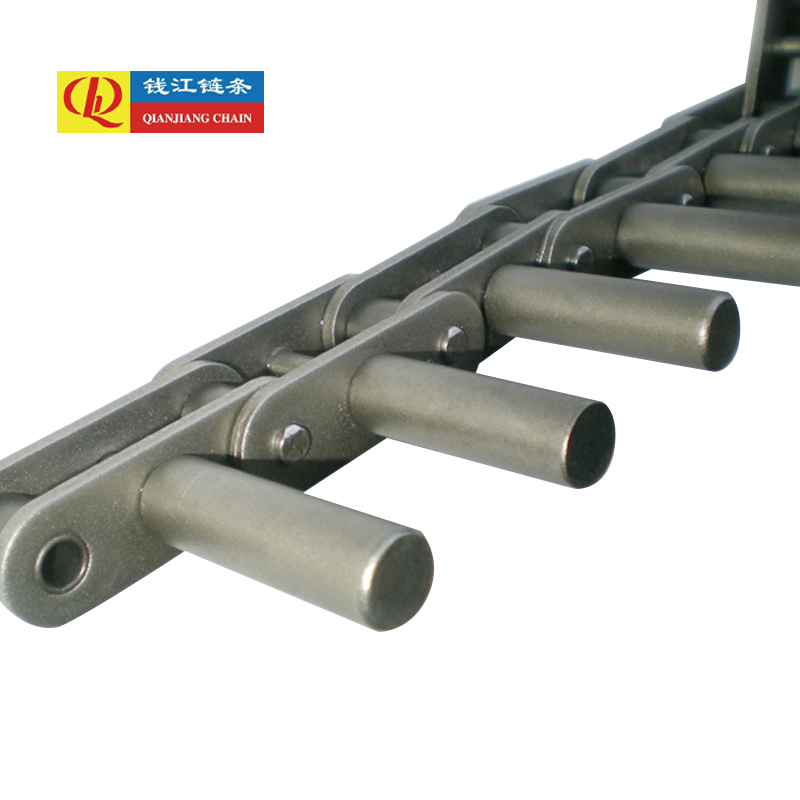 سلاسل ناقلة مزدوجة الملعب مع دبابيس ممتدة